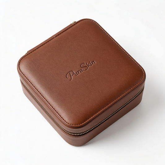 Premium Leather Travel Box